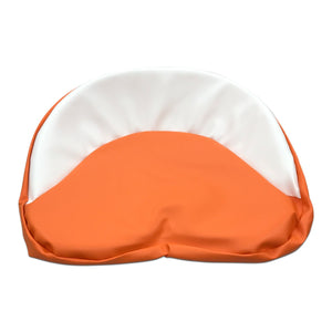 Tractor Seat Pad, Orange & White - Bubs Tractor Parts