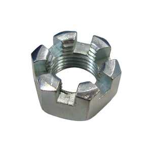 Slotted Hex Nut, 7/16" - Bubs Tractor Parts