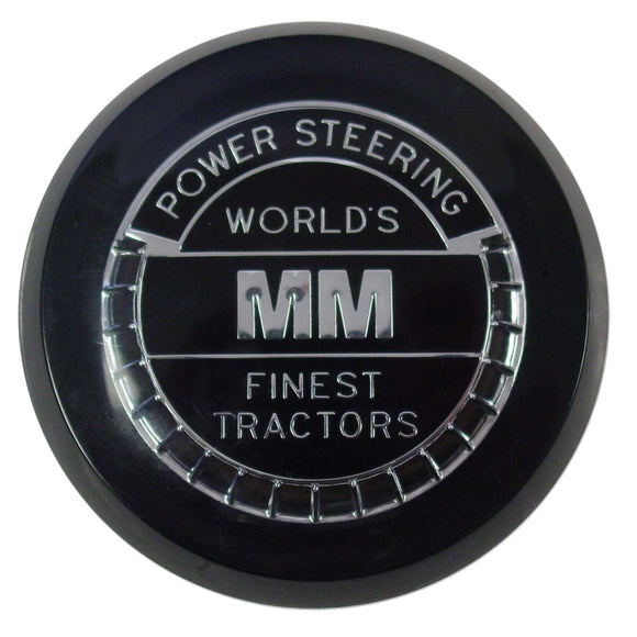Steering Wheel Medallion With O-Ring - Bubs Tractor Parts
