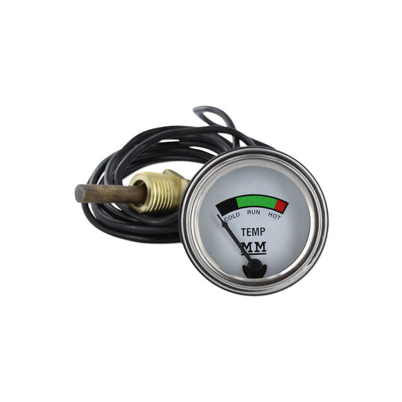 Restoration Quality Water Temp Gauge - Bubs Tractor Parts