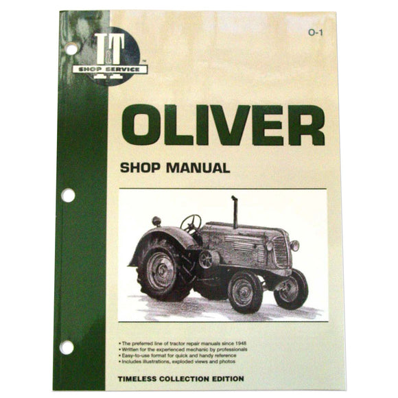 Oliver I&T Shop Manual - Bubs Tractor Parts