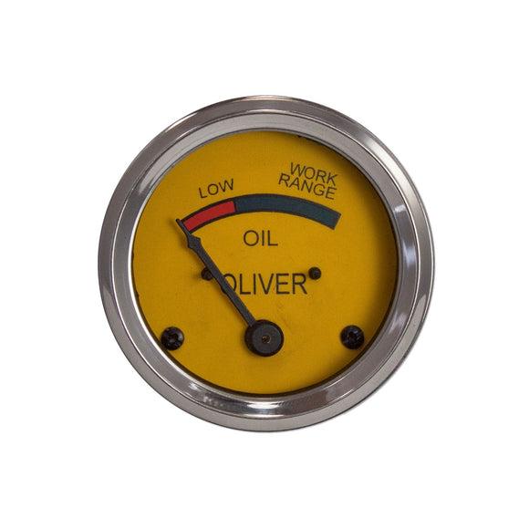 Oil Pressure Gauge (0-25 PSI) - Dash mounted - Bubs Tractor Parts