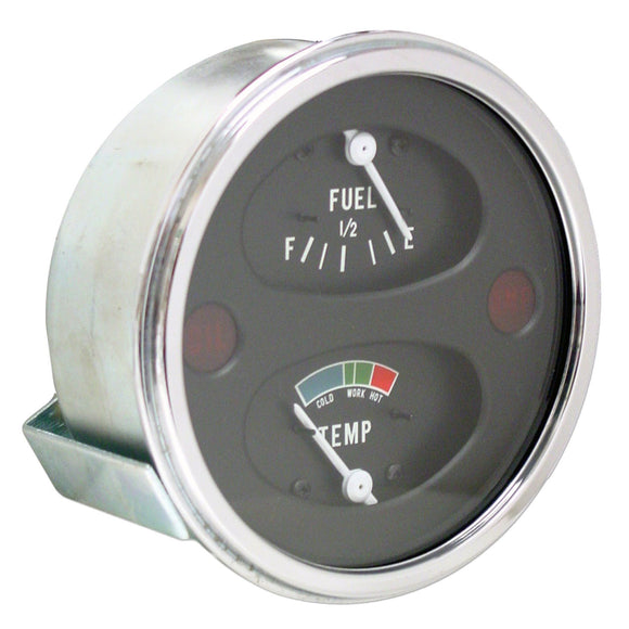 Oliver / White Instrument Cluster Gauge - Negative Ground - Bubs Tractor Parts