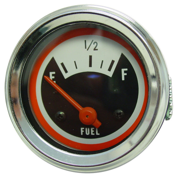 Fuel Gauge, 12 Volt Negative Ground - Bubs Tractor Parts