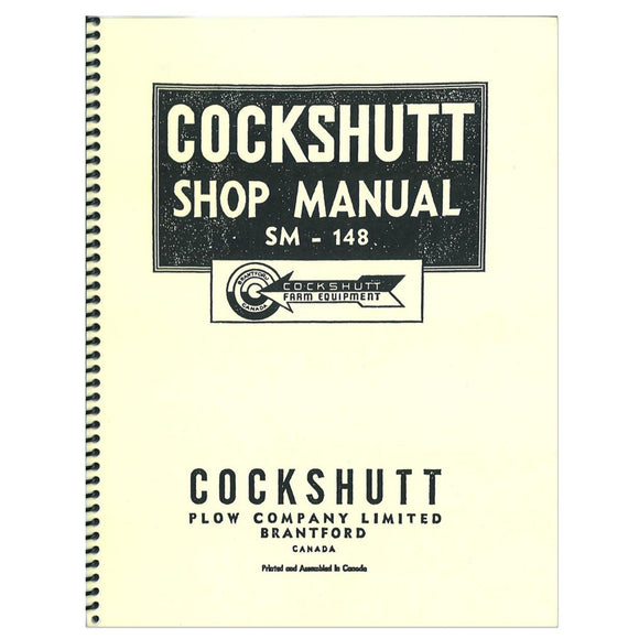 Service Manual Reprint: Cockshutt 30, Co-Op E3 - Bubs Tractor Parts