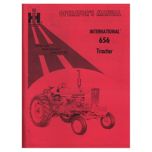 Operators Manual: IH 656 - Bubs Tractor Parts