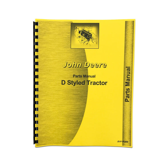 Parts Manual Styled JD D - Bubs Tractor Parts