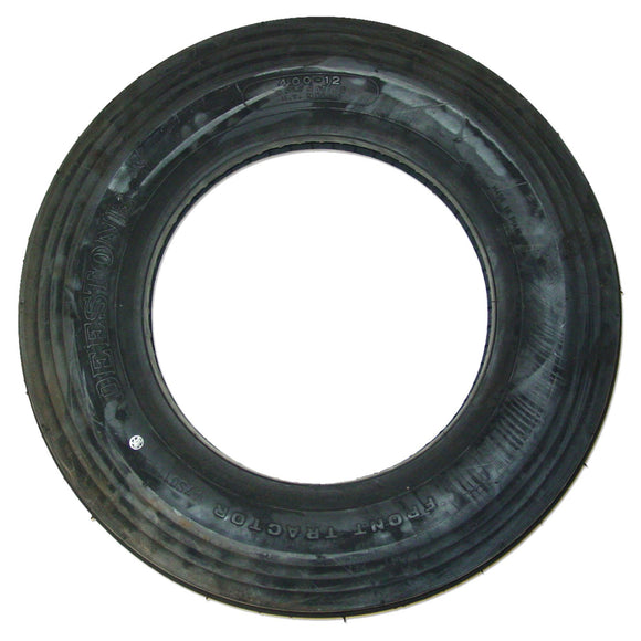 Front Tire 4.00 X 12, Triple rib - Bubs Tractor Parts